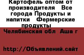 Картофель оптом от производителя - Все города Продукты и напитки » Фермерские продукты   . Челябинская обл.,Аша г.